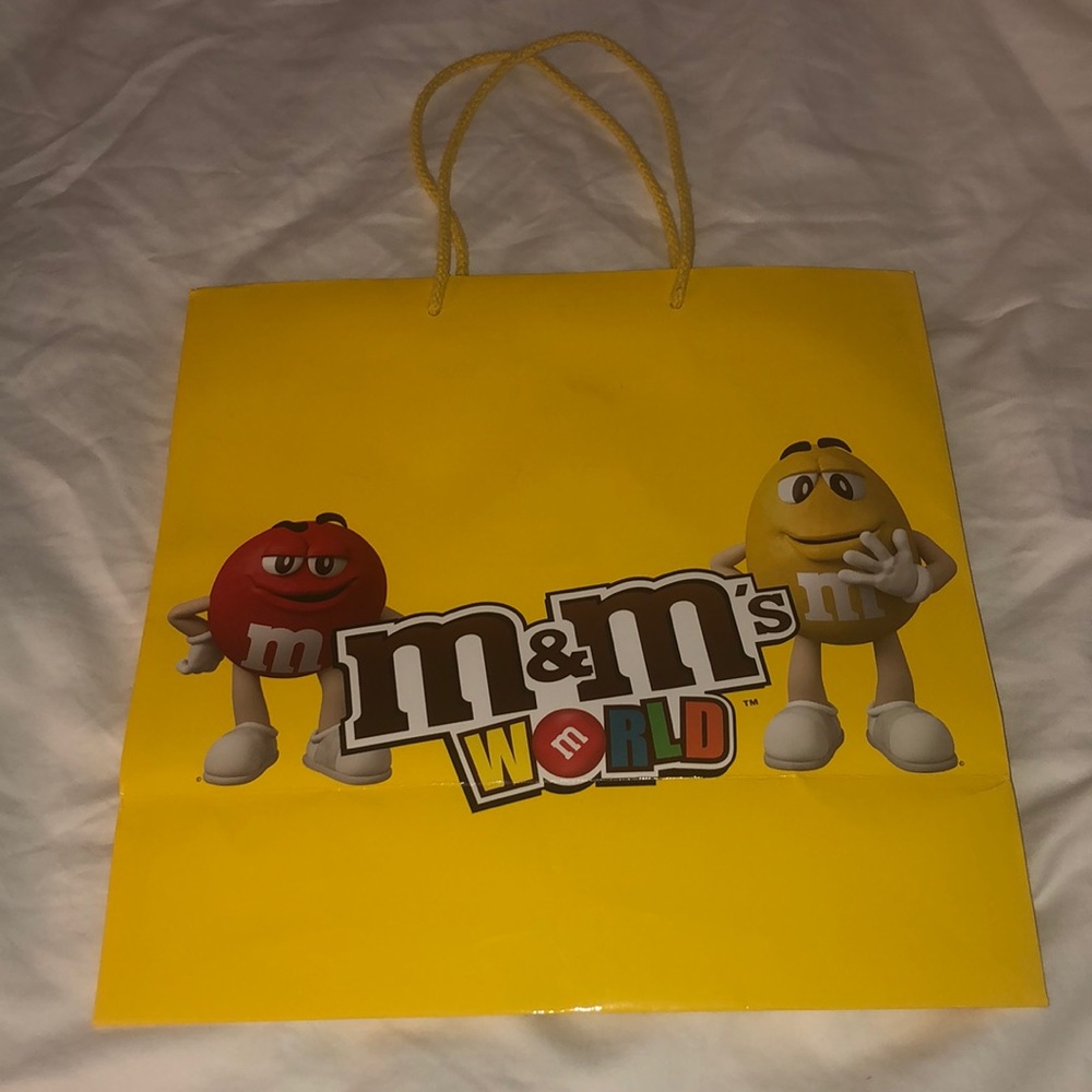 M & M’s gift bag